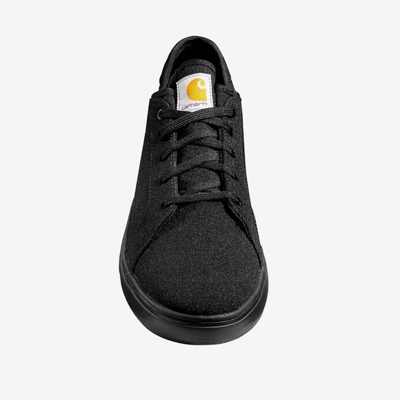 Carhartt Detroit Low Nano Toe work Shoe Sneaker Men’s Sz 8 Black Canvas new - Picture 5 of 13